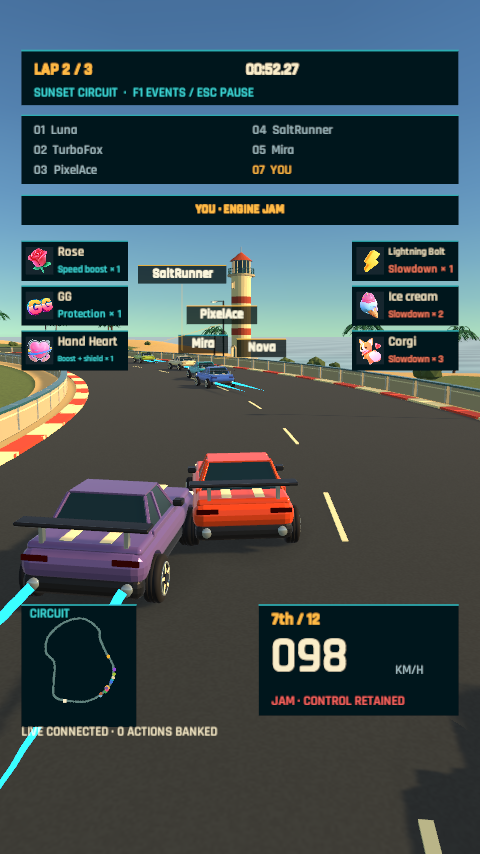 Coastline Rush gameplay screenshot 2