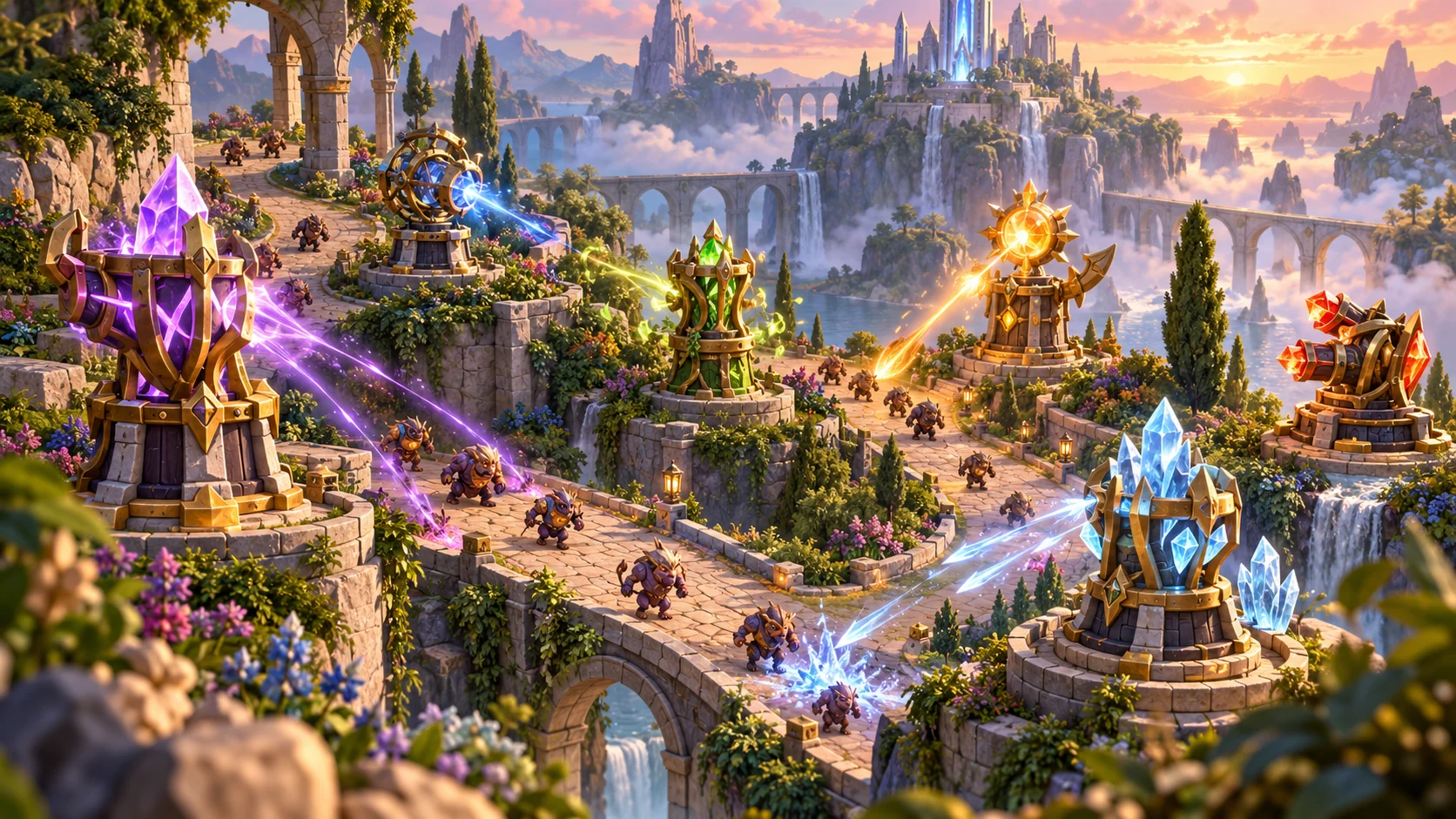 Prism Bastion: 3D tower defense