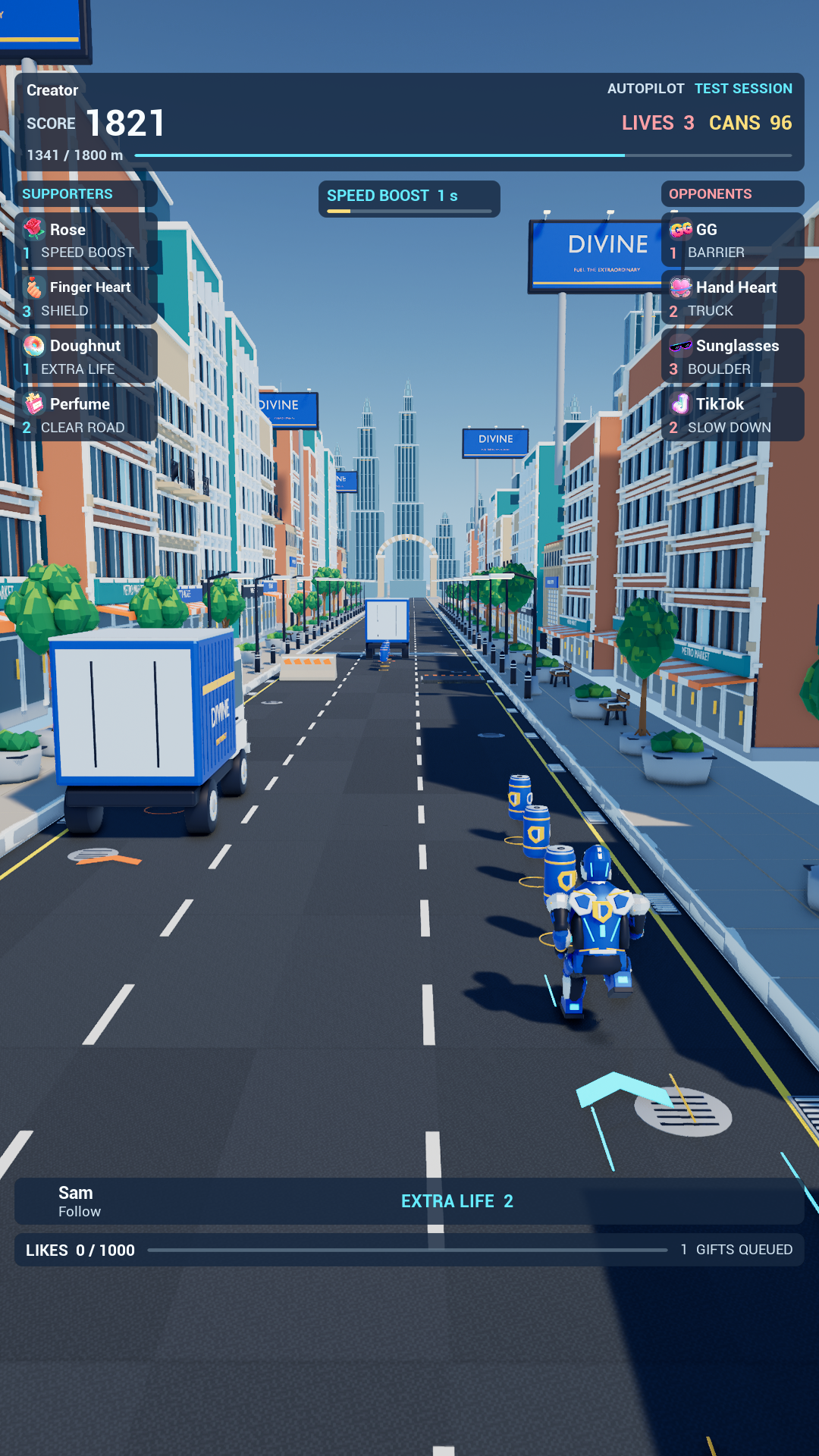 Divine Man: Gameplay-Screenshot 2