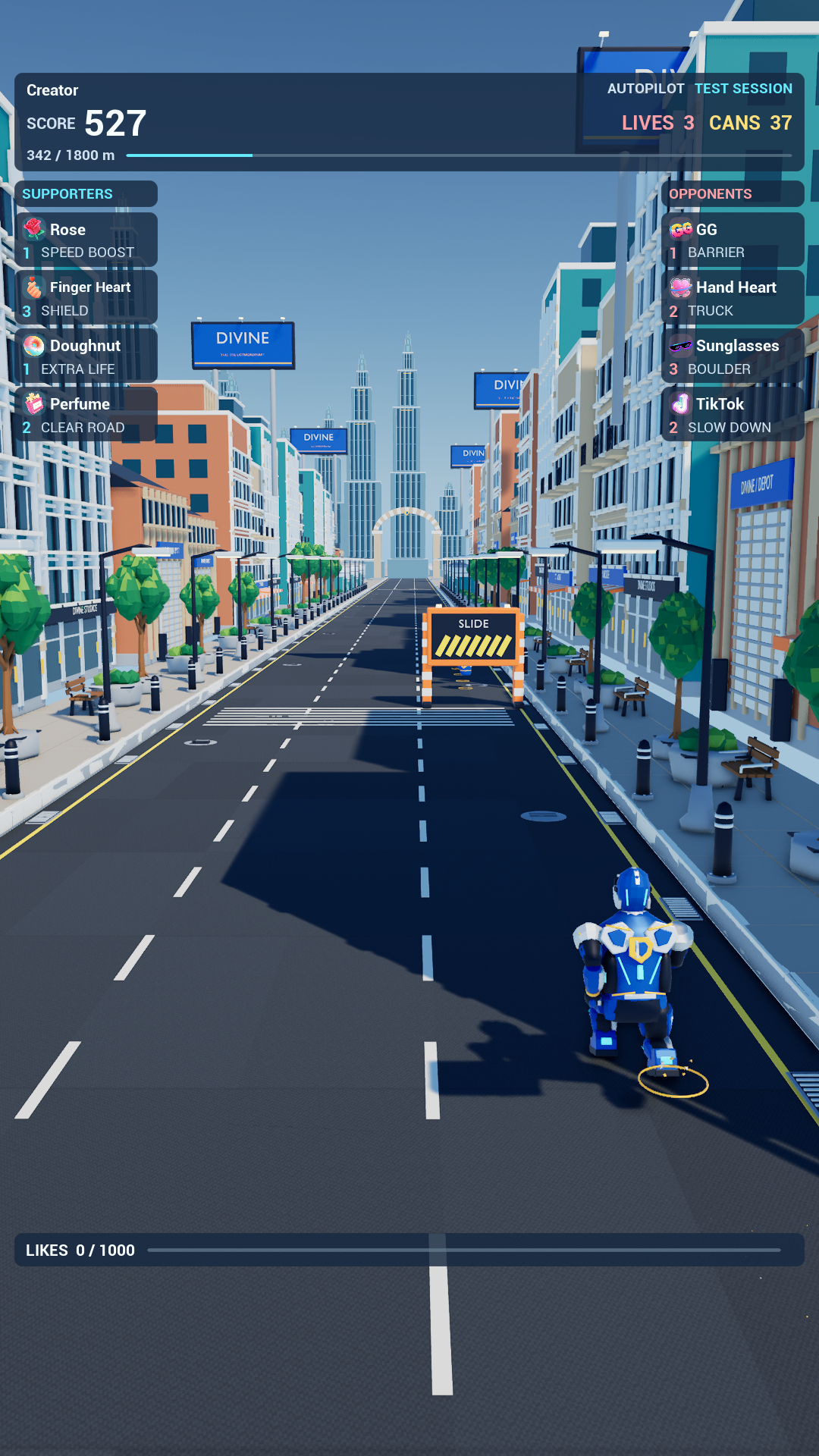 Divine Man: Gameplay-Screenshot 1