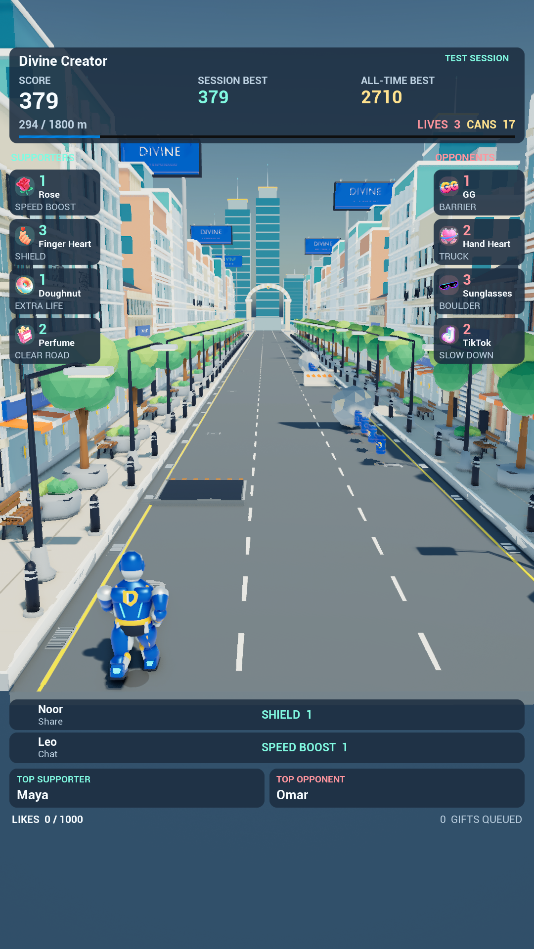 Divine Man gameplay screenshot 1