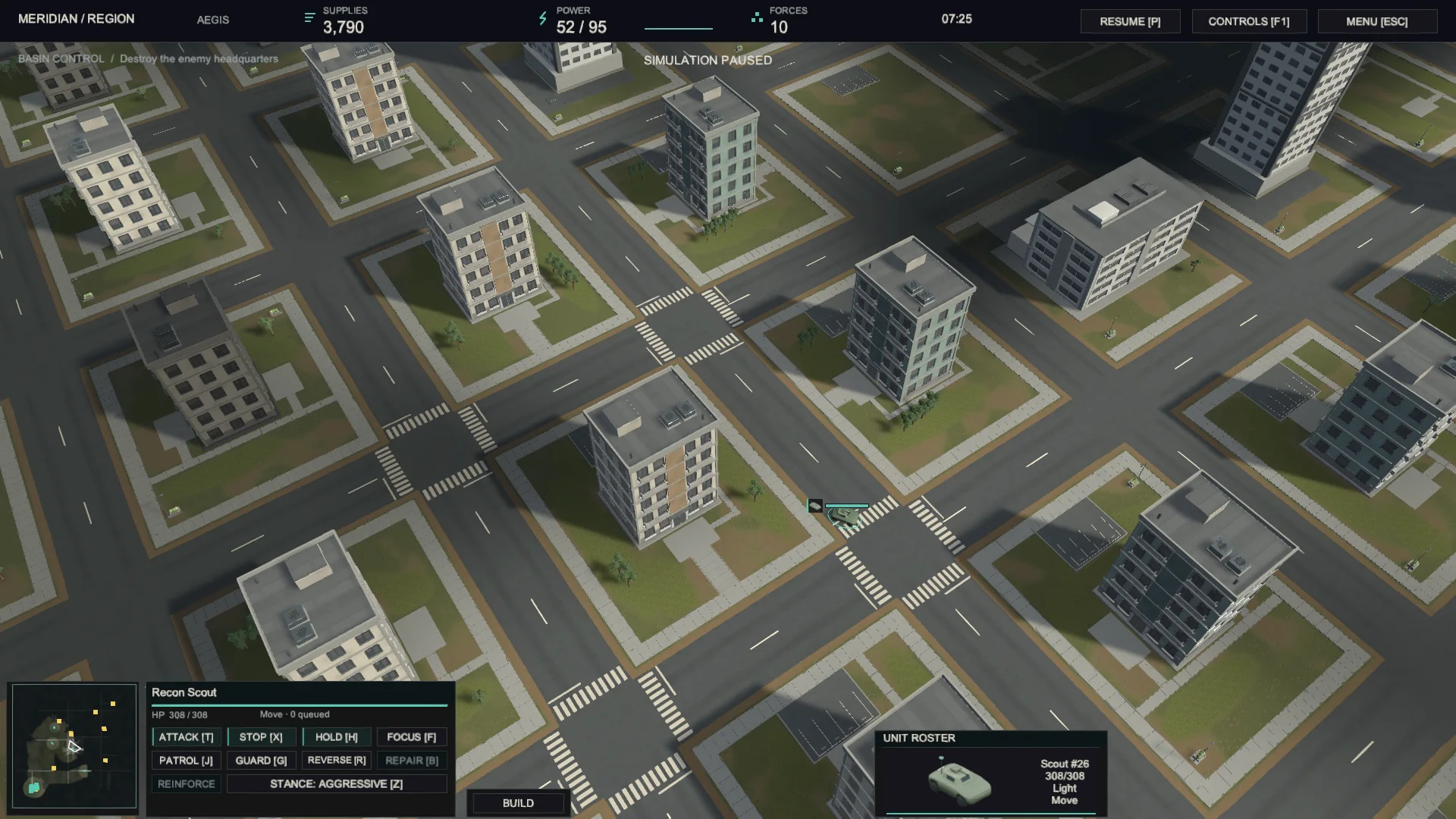 Meridian RTS Alpha oynanış ekran görüntüsü 4