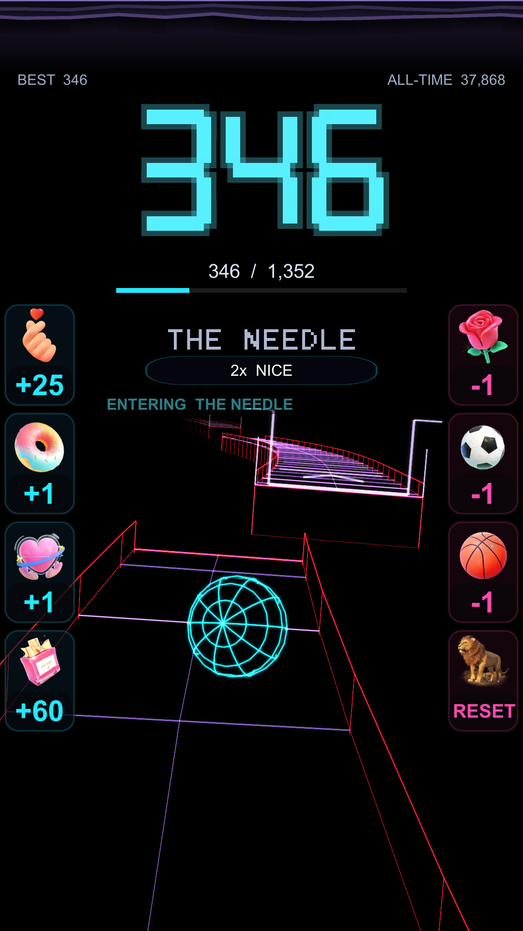 Plummet: Gameplay-Screenshot 1