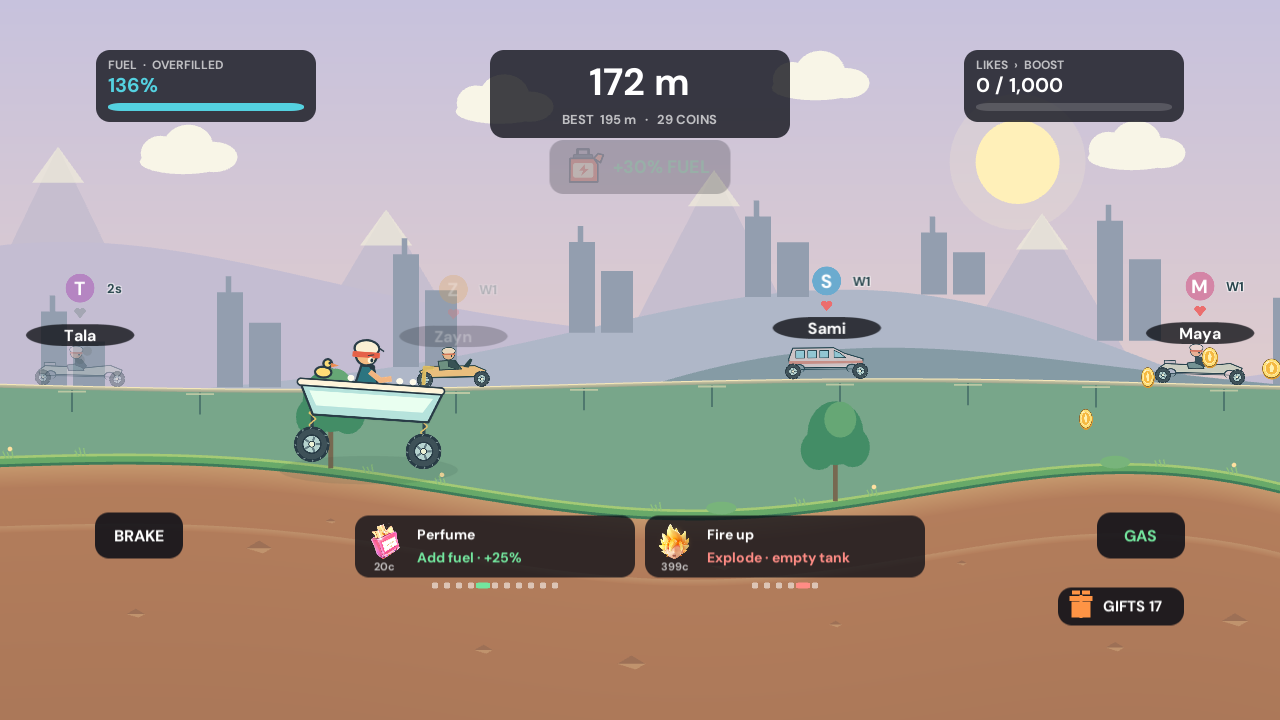Screenshot 6 del gameplay di Ridge Riot