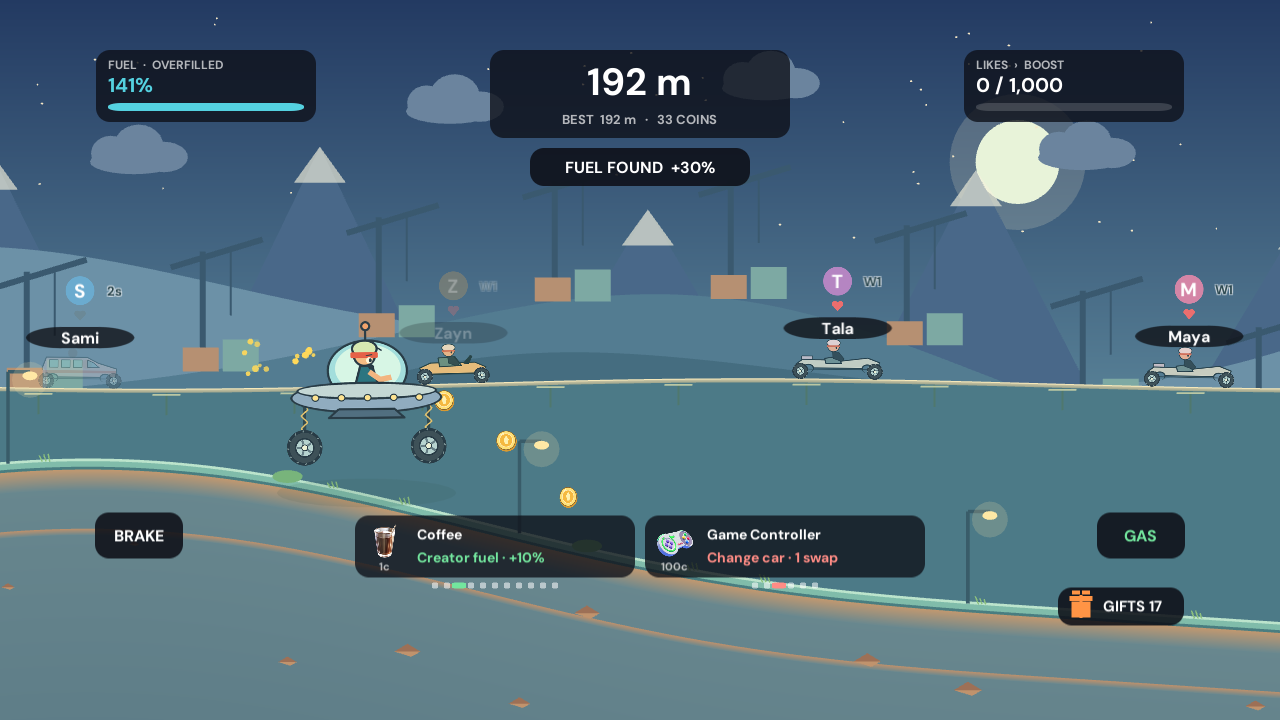 Screenshot 4 del gameplay di Ridge Riot