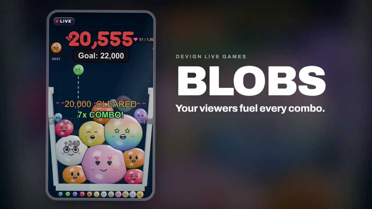 Blobs, لعبة ألغاز دمج لتيك توك لايف: لقطة شاشة من اللعب 1