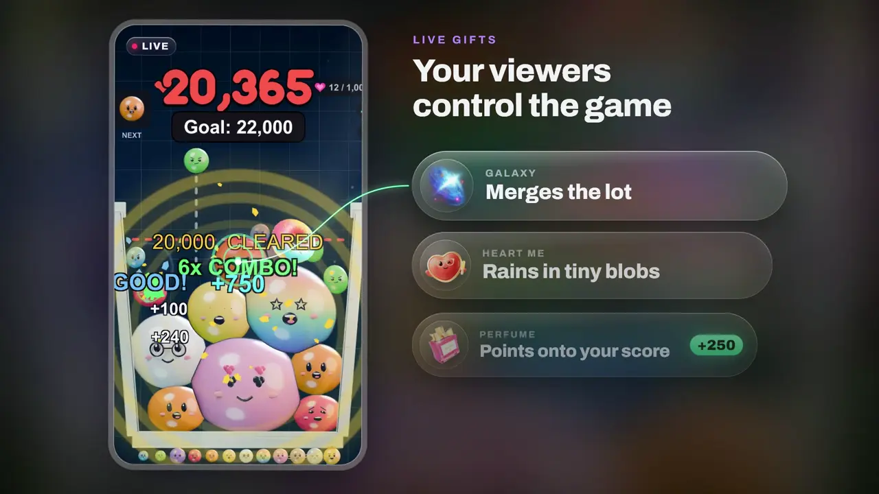 Blobs, لعبة ألغاز دمج لتيك توك لايف: لقطة شاشة من اللعب 4