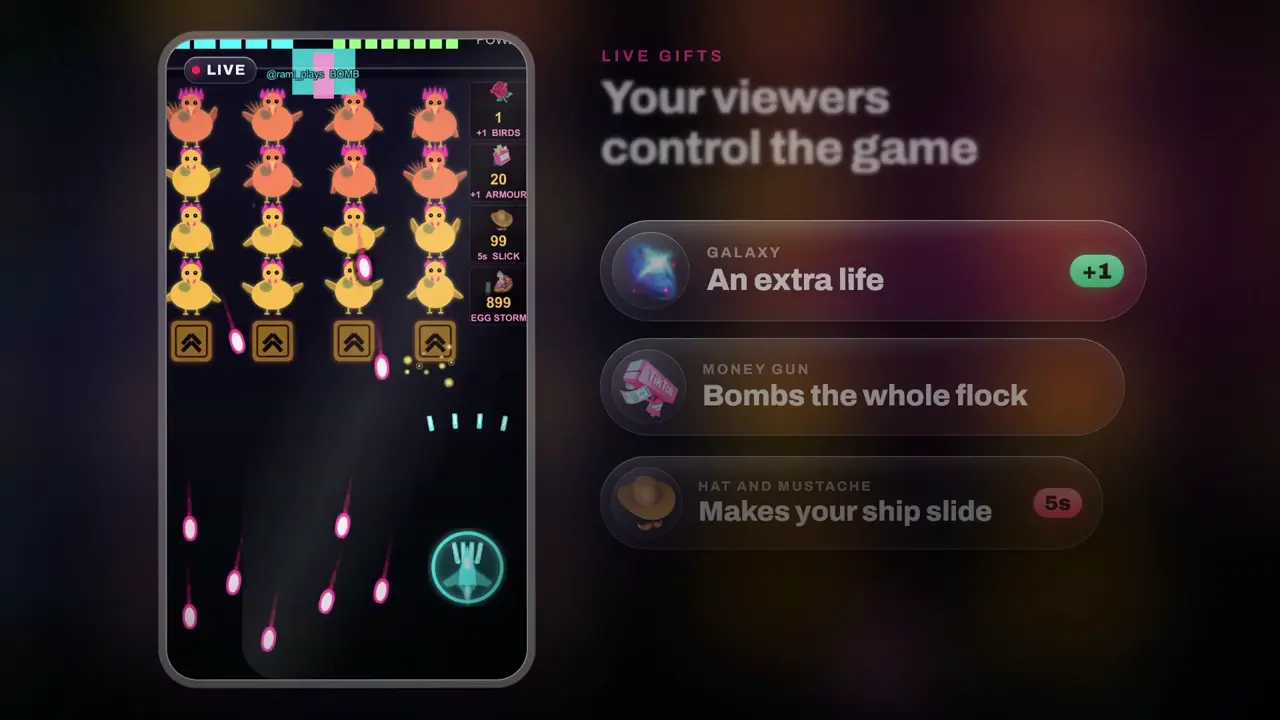 Chicken Destroyer, chicken shooting game for TikTok LIVE: gameplay screenshot 4